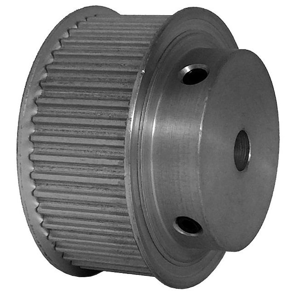 45-3P15-6FA3, Timing Pulley, Aluminum, Clear Anodized,